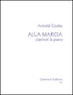 ALLA MARCIA CLARINET SOLO cover
